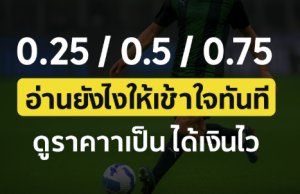 ราคาบอล 0.25